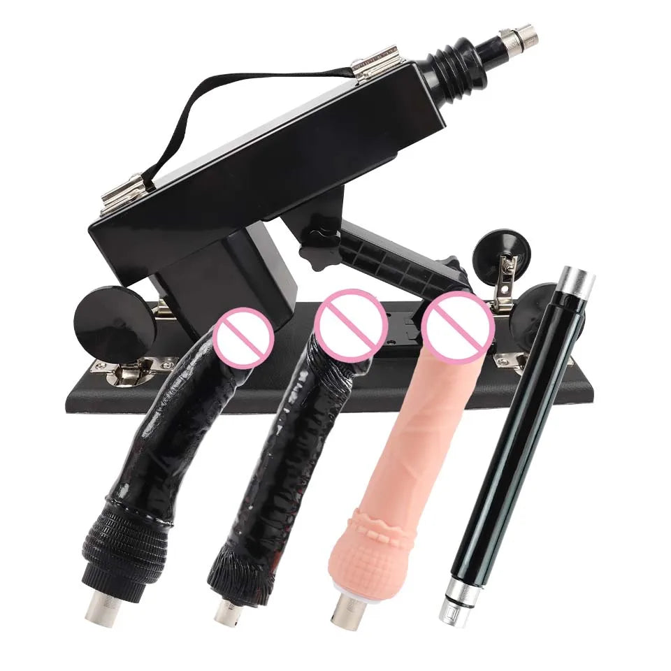 FREDORCH Sex Machine for Woman Adjustable Masturbating Pumping with 3XLR Accessories Sex Gun Love Machine for Men Adult Toys FREE Shipping