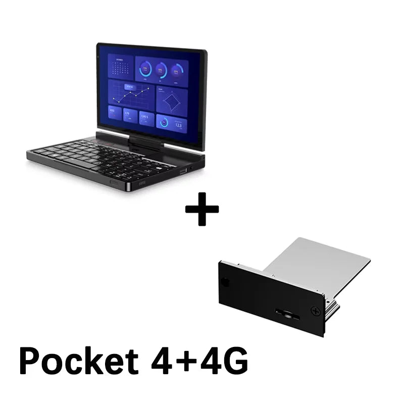 New 2025 version In stock! Original GPD Pocket 4 8.8-inch AMD AI 9 HX 370 64GB RAM 2TB NVMe Mini Laptop Computer for business FREE Shipping