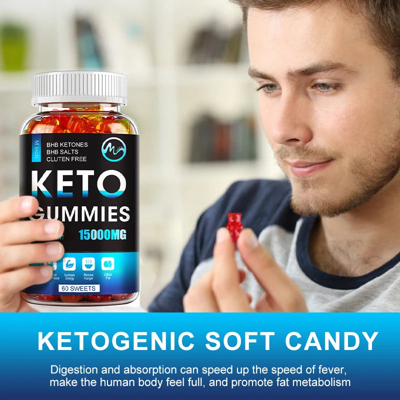 Keto Gummies Keto Gummy Supplement Help For Weight Loss For Women And Men - Cleanse - Detox - Apple Cider Vinegar FREE SHIPPING