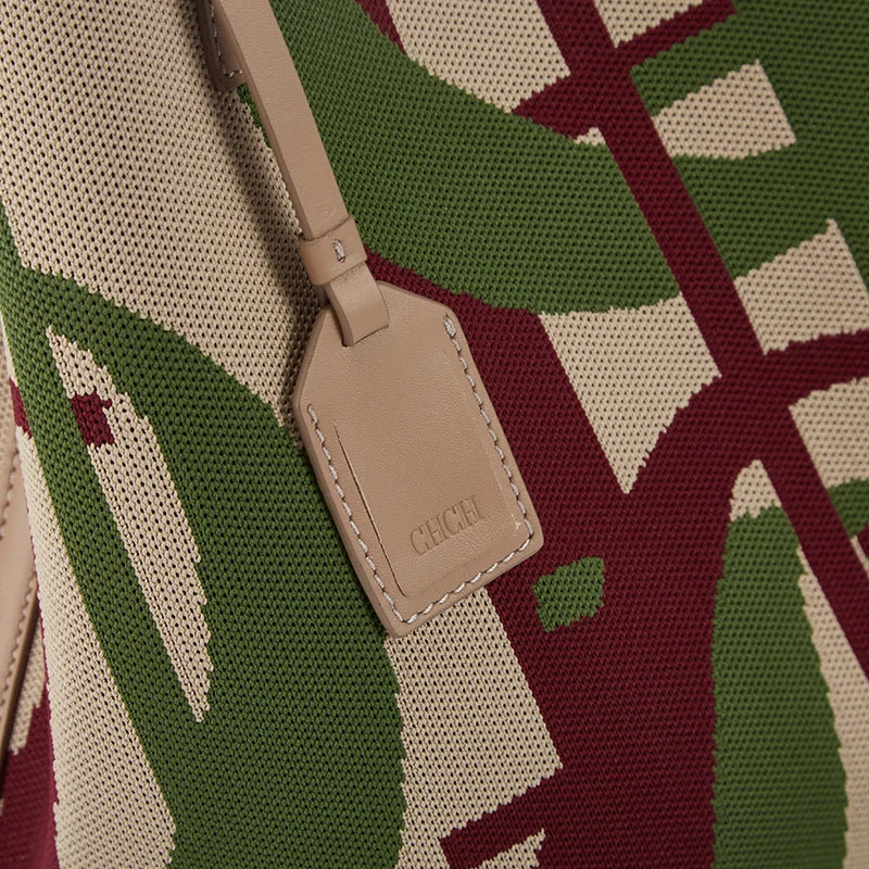 CH Fashionable Classic New Solid Color Outer Bag Women's Handbag Exquisite Handcrafted Weaving Large Capacity Handbag