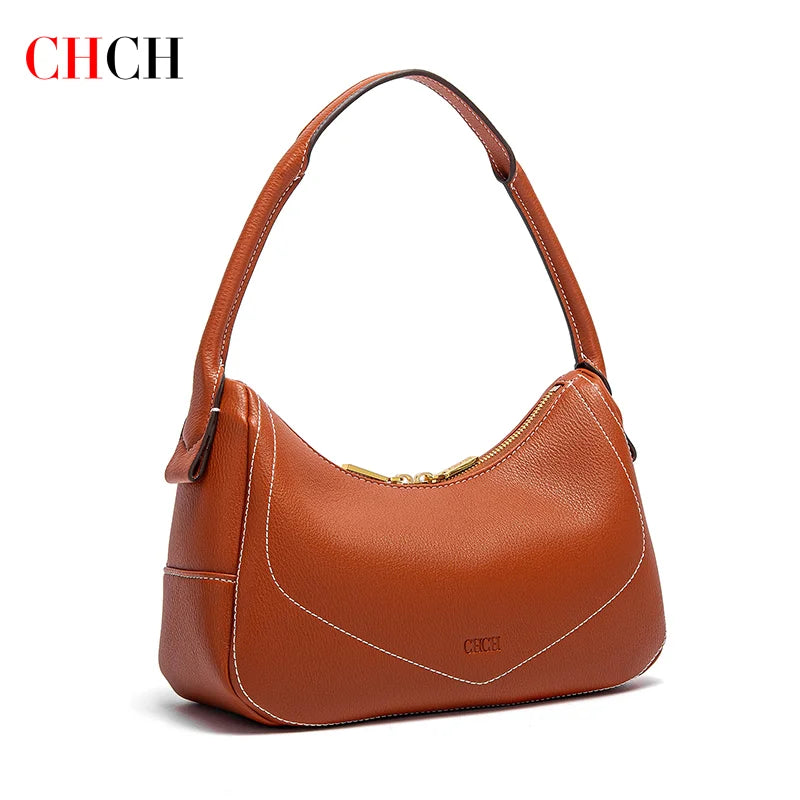 CHCH Women's Handbag 2025 New Car Seam Dumpling Bag Fashion Women's Shoulder Bag