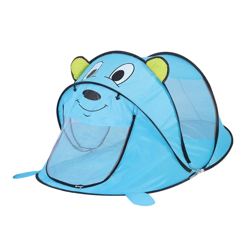 Cartoon Animal Children Play House Outdoors Pop Up Toy Tent Indoor Net Baby Ball Pit Pool New Portable Tiger kids' Tent Gifts FREE Shipping