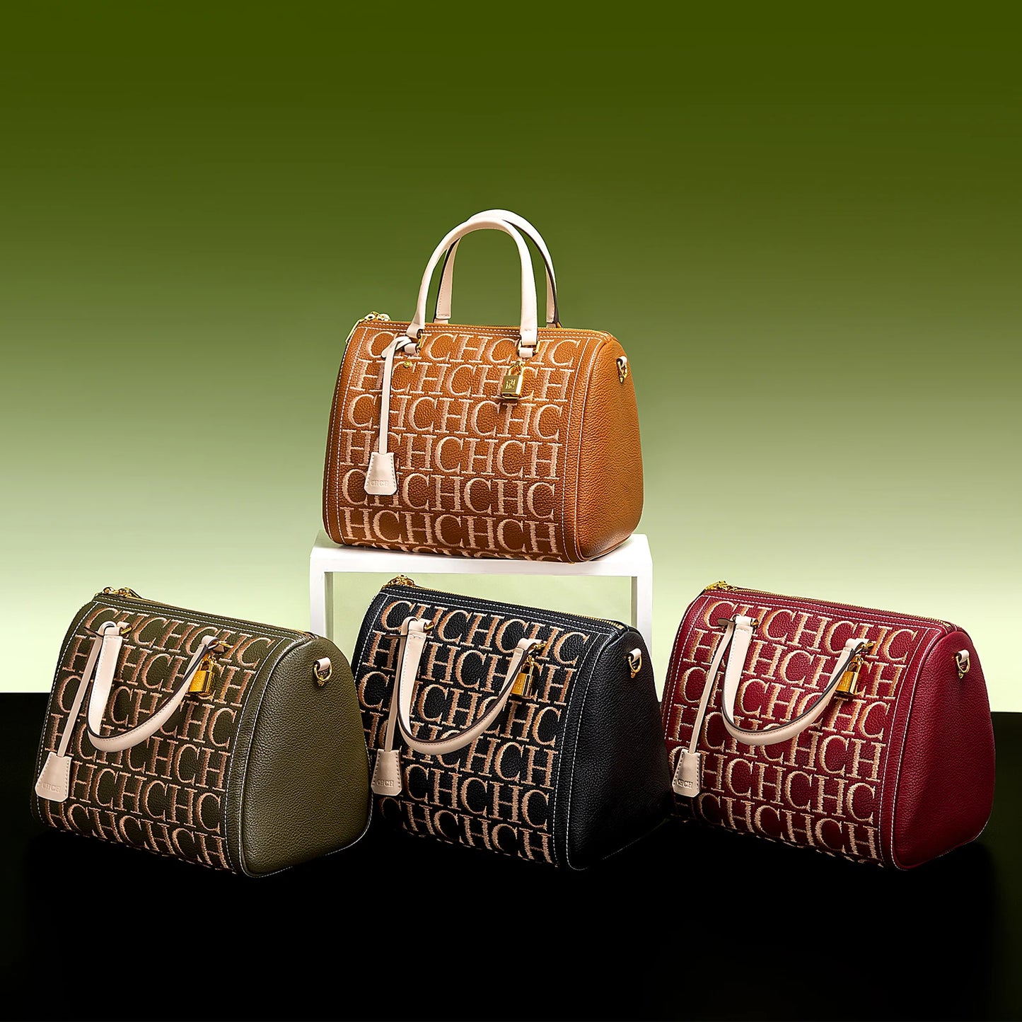 CHCH Women's Shoulder Bag New Embroidered Letter Design Handbag Women's Tote Bag