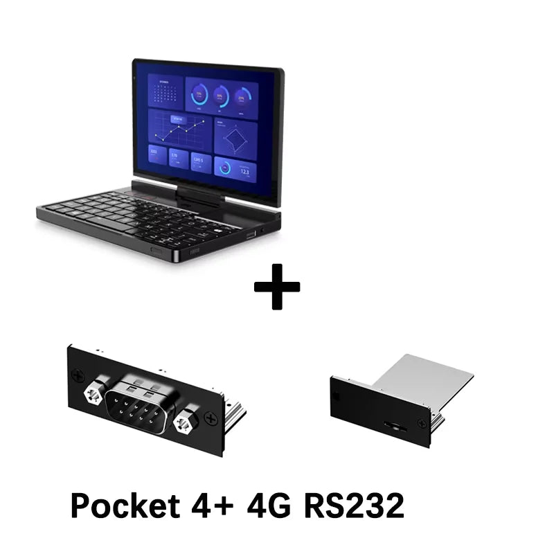 New 2025 version In stock! Original GPD Pocket 4 8.8-inch AMD AI 9 HX 370 64GB RAM 2TB NVMe Mini Laptop Computer for business FREE Shipping