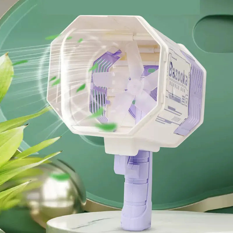 Bazooka Bubble Gun Kids Toys Rocket 69 Holes Soap Bubbles Machine Gun Shape Automatic Blower With Light Pomperos Outdoor Toy Gifts Party FREE Shipping