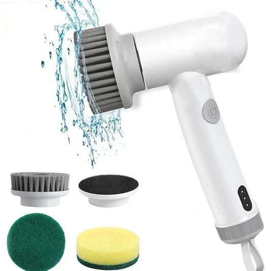 New Wireless Electric Cleaning Brush Housework Kitchen Dishwashing Brush Bathtub Tile Professional Cleaning Brush Labor FREE Shipping