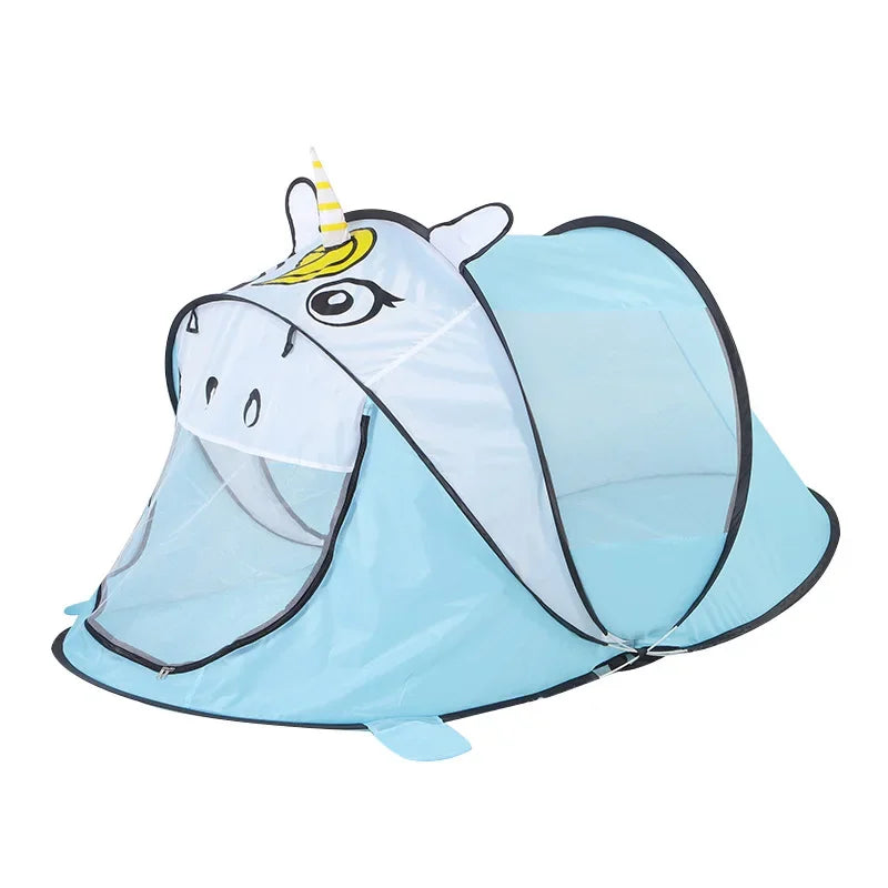 Cartoon Animal Children Play House Outdoors Pop Up Toy Tent Indoor Net Baby Ball Pit Pool New Portable Tiger kids' Tent Gifts FREE Shipping