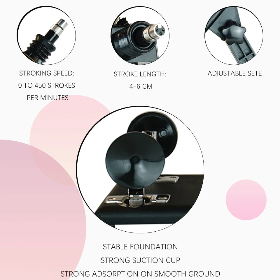 FREDORCH Sex Machine for Woman Adjustable Masturbating Pumping with 3XLR Accessories Sex Gun Love Machine for Men Adult Toys FREE Shipping