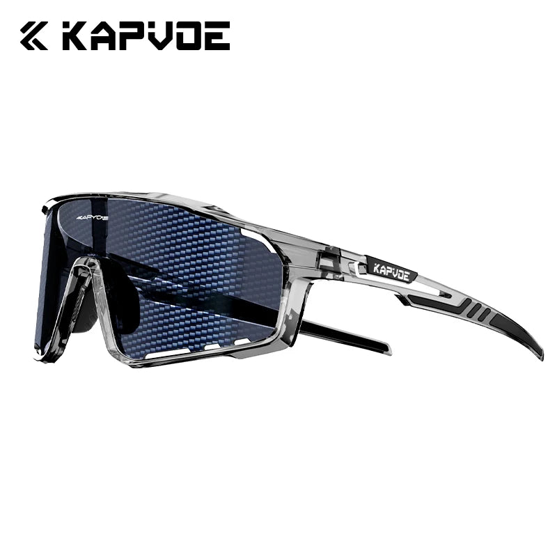 Kapvoe Fashion Cycling Glasses Sports Sunglasses Bicycle Men Women Bike Goggles Sports Eyewear Running Hiking Driving 2025 New FREE Shipping