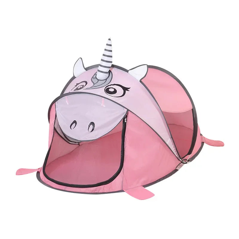 Cartoon Animal Children Play House Outdoors Pop Up Toy Tent Indoor Net Baby Ball Pit Pool New Portable Tiger kids' Tent Gifts FREE Shipping