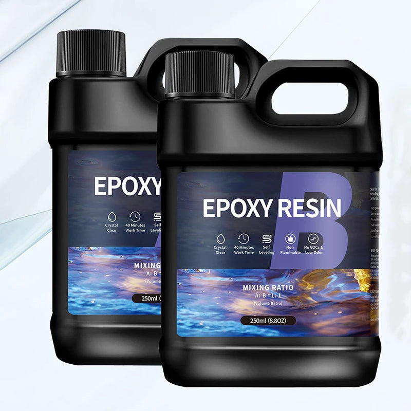 500g/1000g  AB Epoxy Resin Glue High Clarity Fast Drying Adhesive High Hardness DIY Supplies For Resin Glue Jewelry Making FREE Shipping