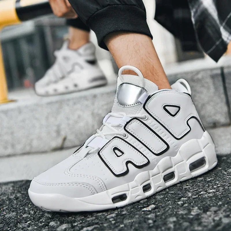 Men's Lightweight Running Shoes – Outdoor Sports Walking Sneakers, Cushioned Lace-up Athletic Training Shoes