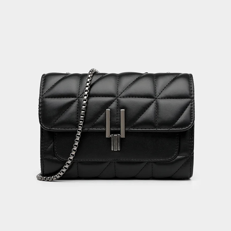 Zara Women Luxury Designer genuine Bags Leather Chain Women Handbags Shoulder Female bag New Casual Fashion Ladies Messenger Bags FREE Shipping