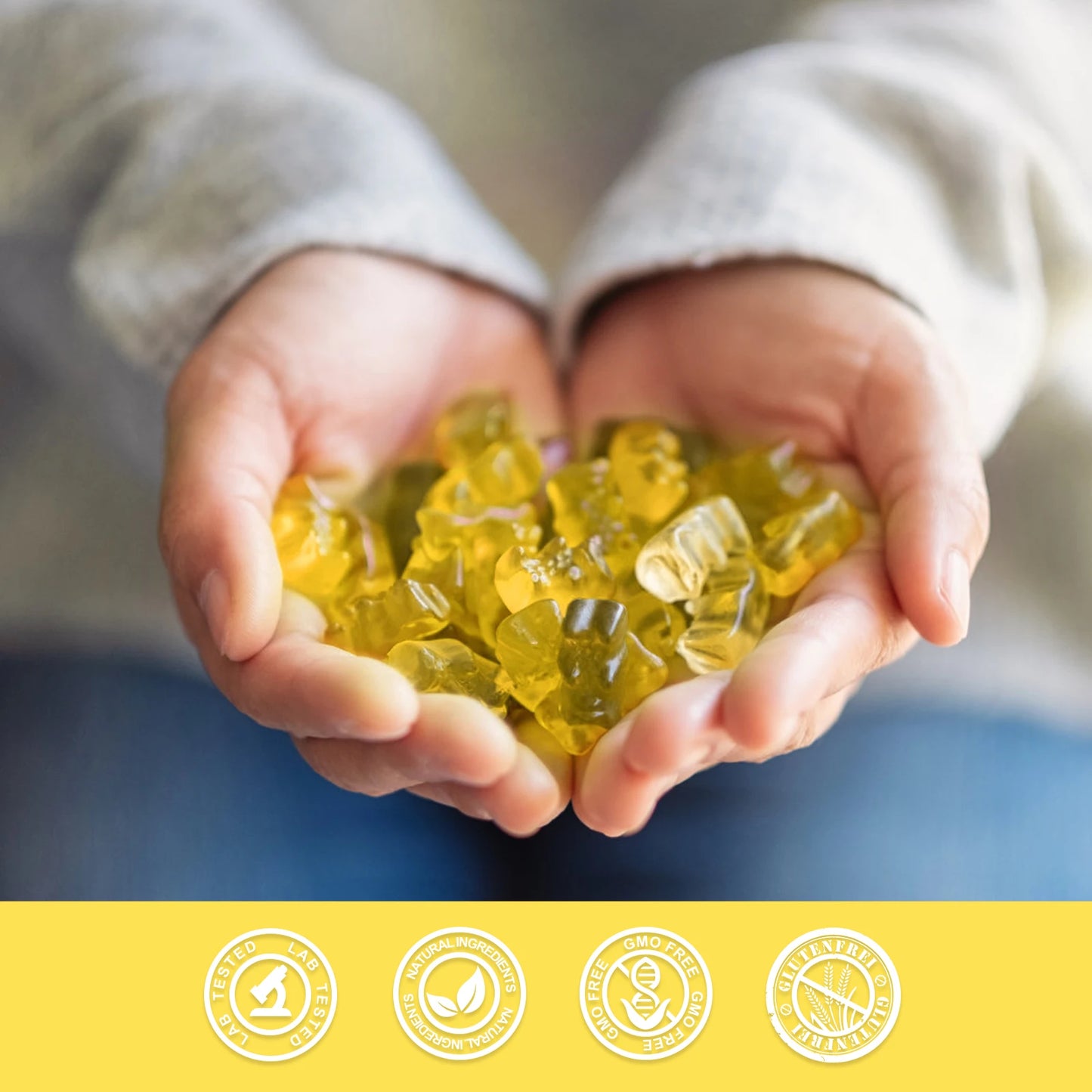 Glucosamine Chondroitin Gummies For Joint Support & Health Complex With Additional Msm Collagen Peptides For Hair, Skin & Nails FREE SHIPPING