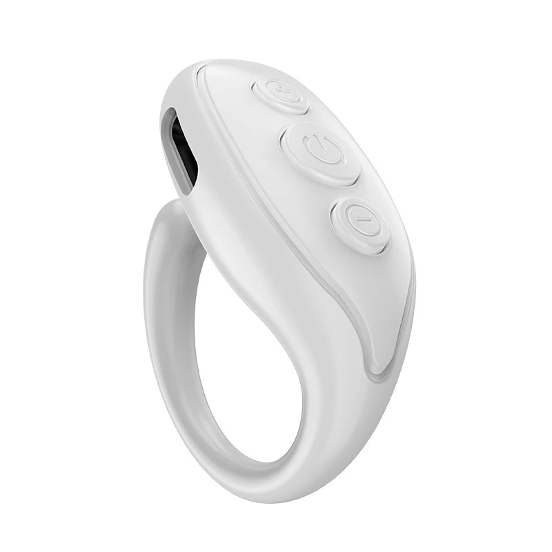 Wireless Bluetooth Ring Remote Control Fingertip Selfie Video Controller For Tik Tok Page Turner Browsing For for iOS Android
