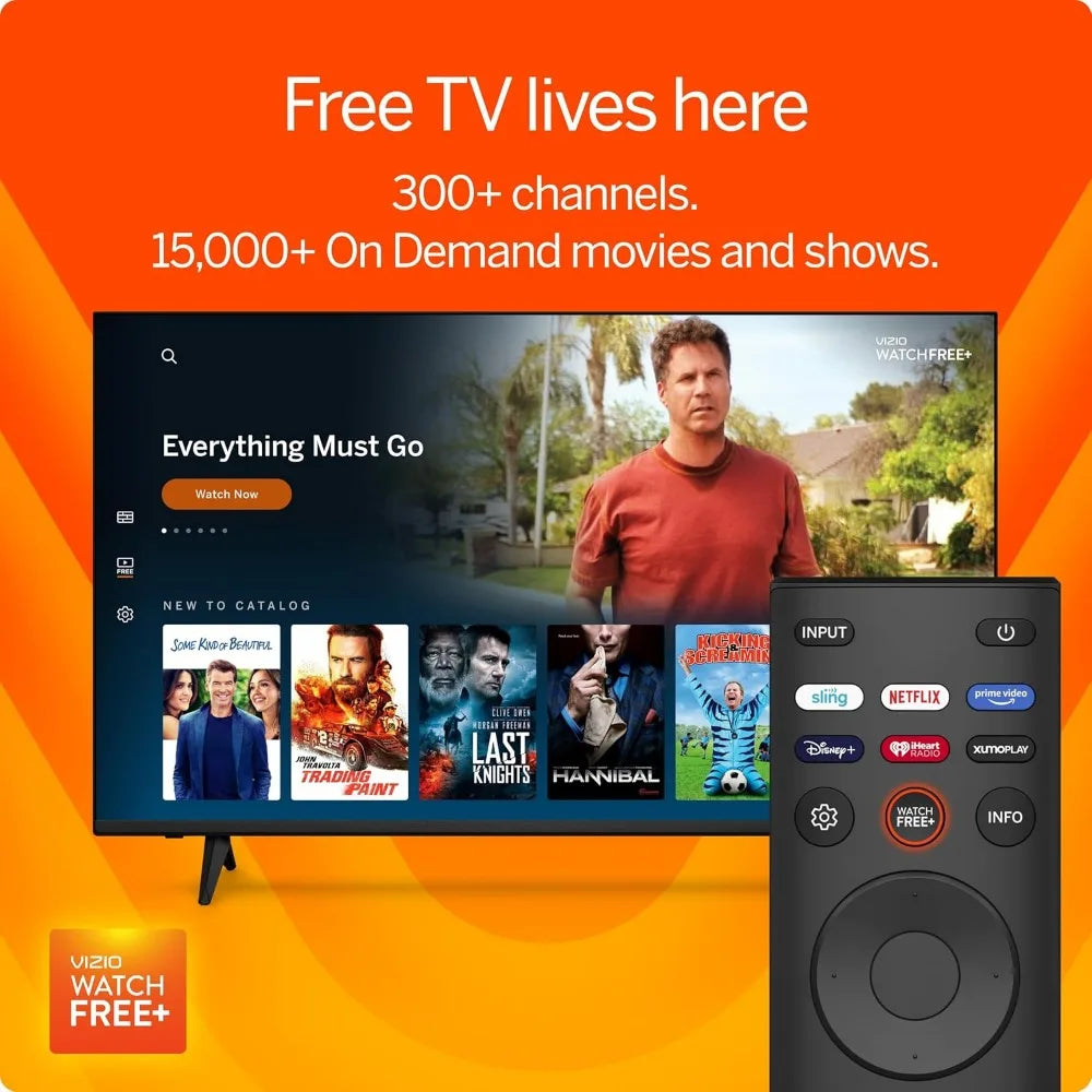 32-inch HD Smart TV 720p LED W/Alexa Compatibility, Google Cast Built-in, Bluetooth Headphone Capable