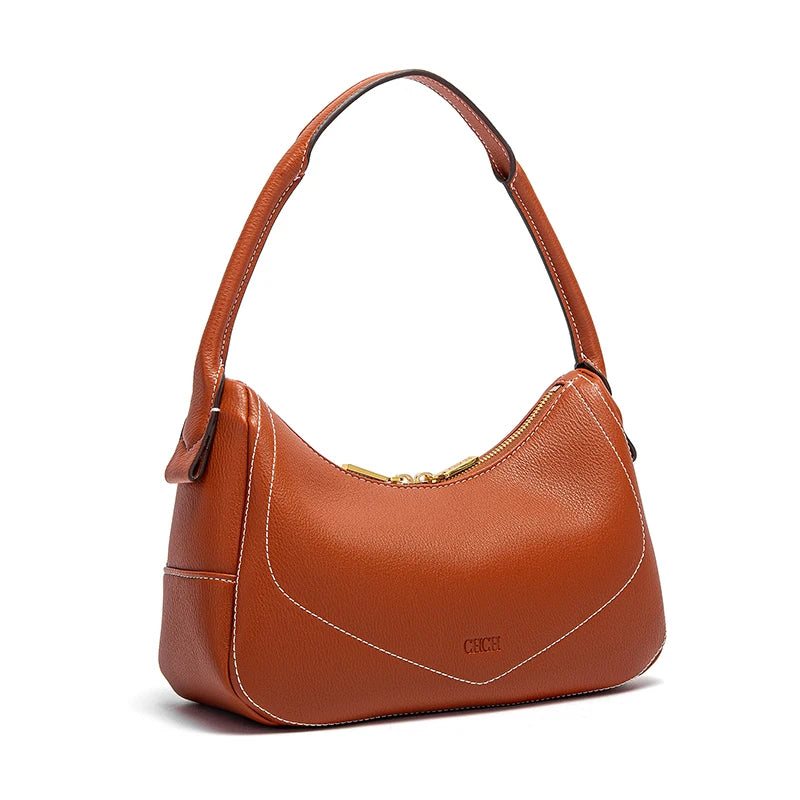 CHCH Women's Handbag 2025 New Car Seam Dumpling Bag Fashion Women's Shoulder Bag