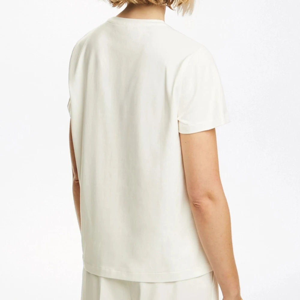 CHCH Women T-Shirts Short Sleeved Tees Casual New White Tops Women's Tee Embroidery Fashion Ladies Cotton Shirts Women Tees Tops