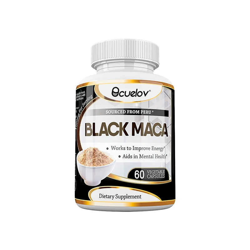 Black Maca High Strength Extract Gel, Muscle Health, Energy and Endurance