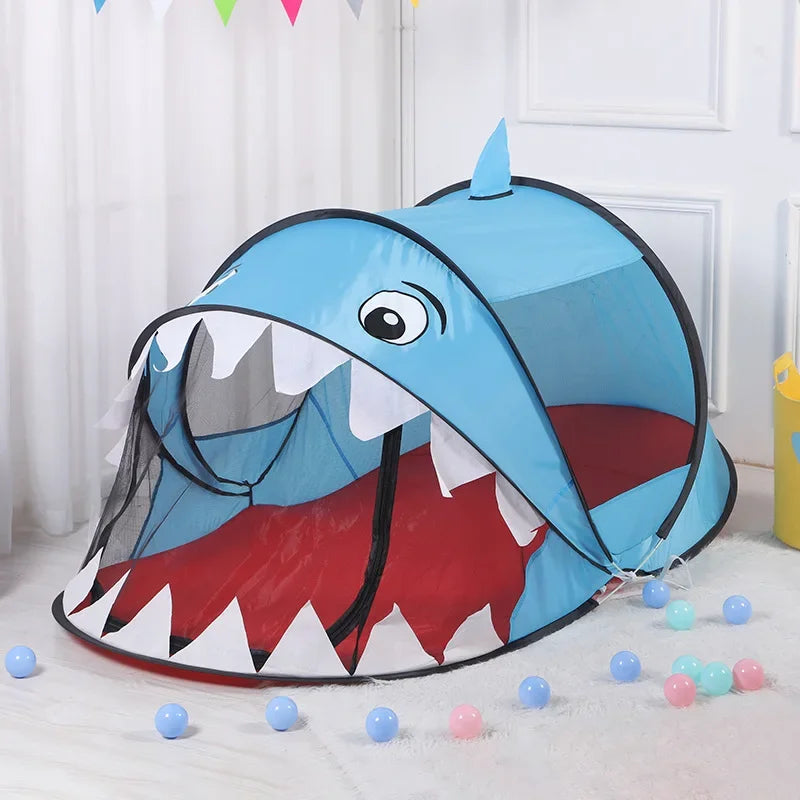Cartoon Animal Children Play House Outdoors Pop Up Toy Tent Indoor Net Baby Ball Pit Pool New Portable Tiger kids' Tent Gifts FREE Shipping