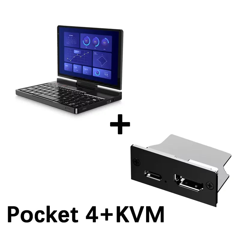 New 2025 version In stock! Original GPD Pocket 4 8.8-inch AMD AI 9 HX 370 64GB RAM 2TB NVMe Mini Laptop Computer for business FREE Shipping