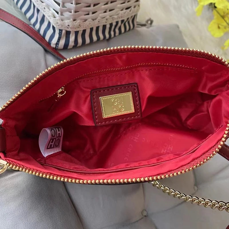 CH Fashion Simple Hundred Brand Elegant Crossbody Women's Bag Letter Design Women's Bag With Shopping