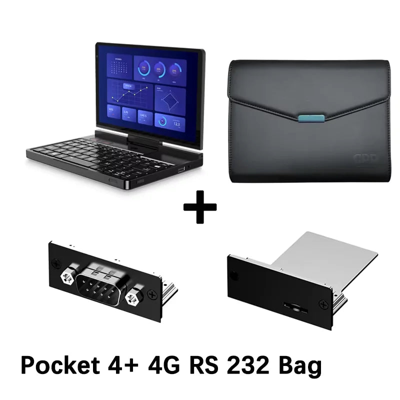 New 2025 version In stock! Original GPD Pocket 4 8.8-inch AMD AI 9 HX 370 64GB RAM 2TB NVMe Mini Laptop Computer for business FREE Shipping