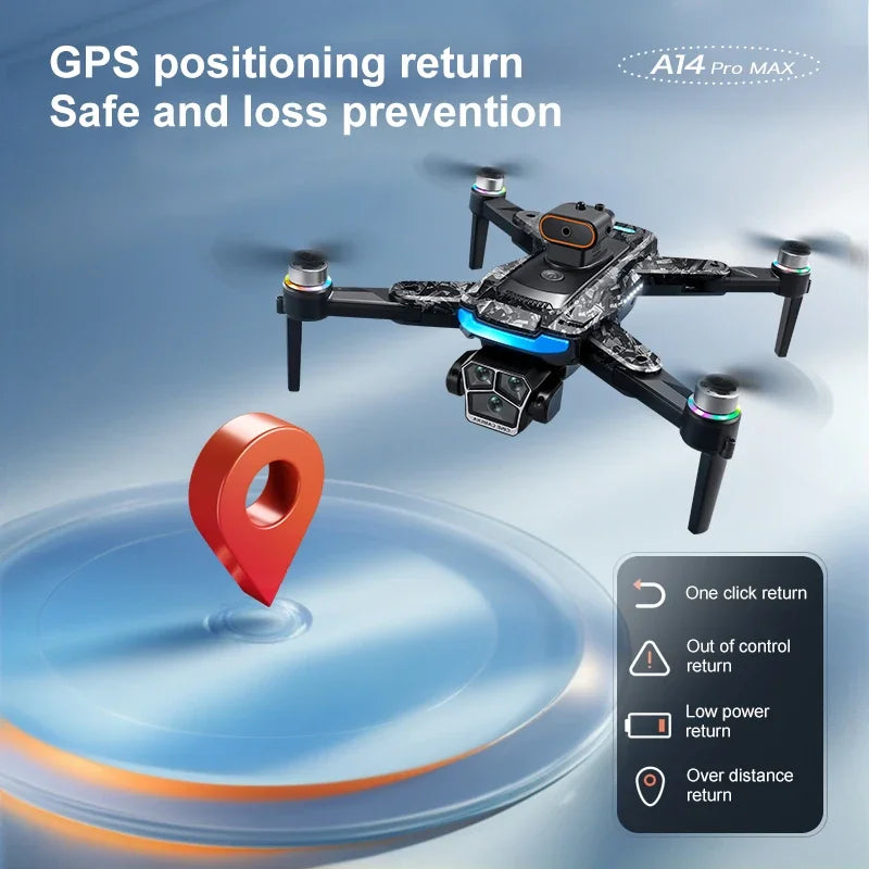 xiaomi mijia A14 ProMax Drone 8K HD Camera Quadcopter with Screen Remote Control 5G WIFI Aerial Photography Brushless RC Dron