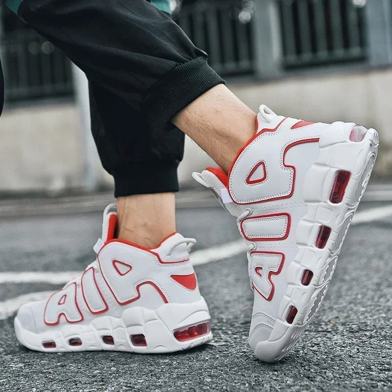 Men's Lightweight Running Shoes – Outdoor Sports Walking Sneakers, Cushioned Lace-up Athletic Training Shoes