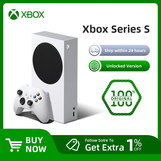 Microsoft Xbox Series S 512G  Video nlocked Version Game Consoles Xbox Wireless Controller Console