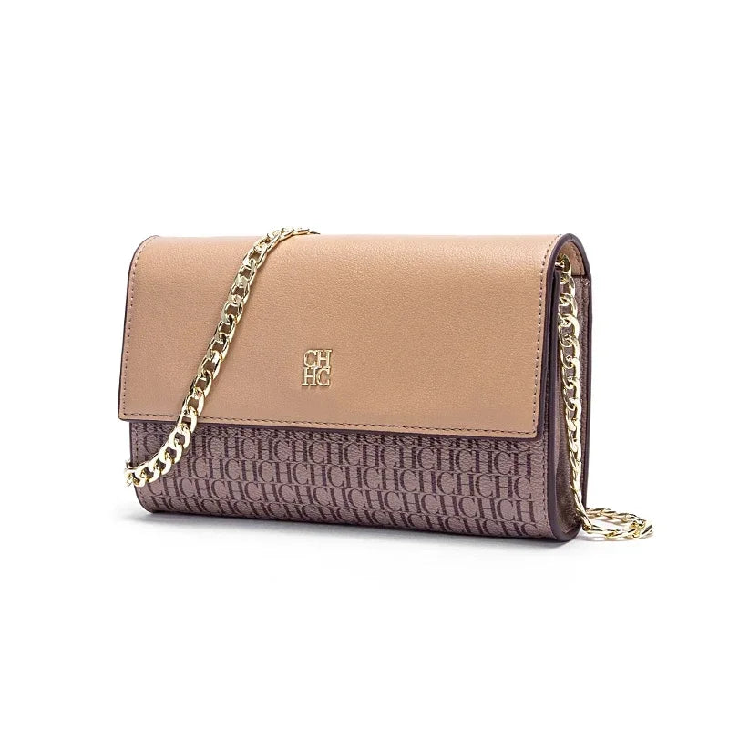 Carolina Herrera Exquisite Craftsmanship Women's Chain Bag Light Luxury Design Temperament Women's Crossbody Bag New 205. Classic Chain Bag FREE Shipping
