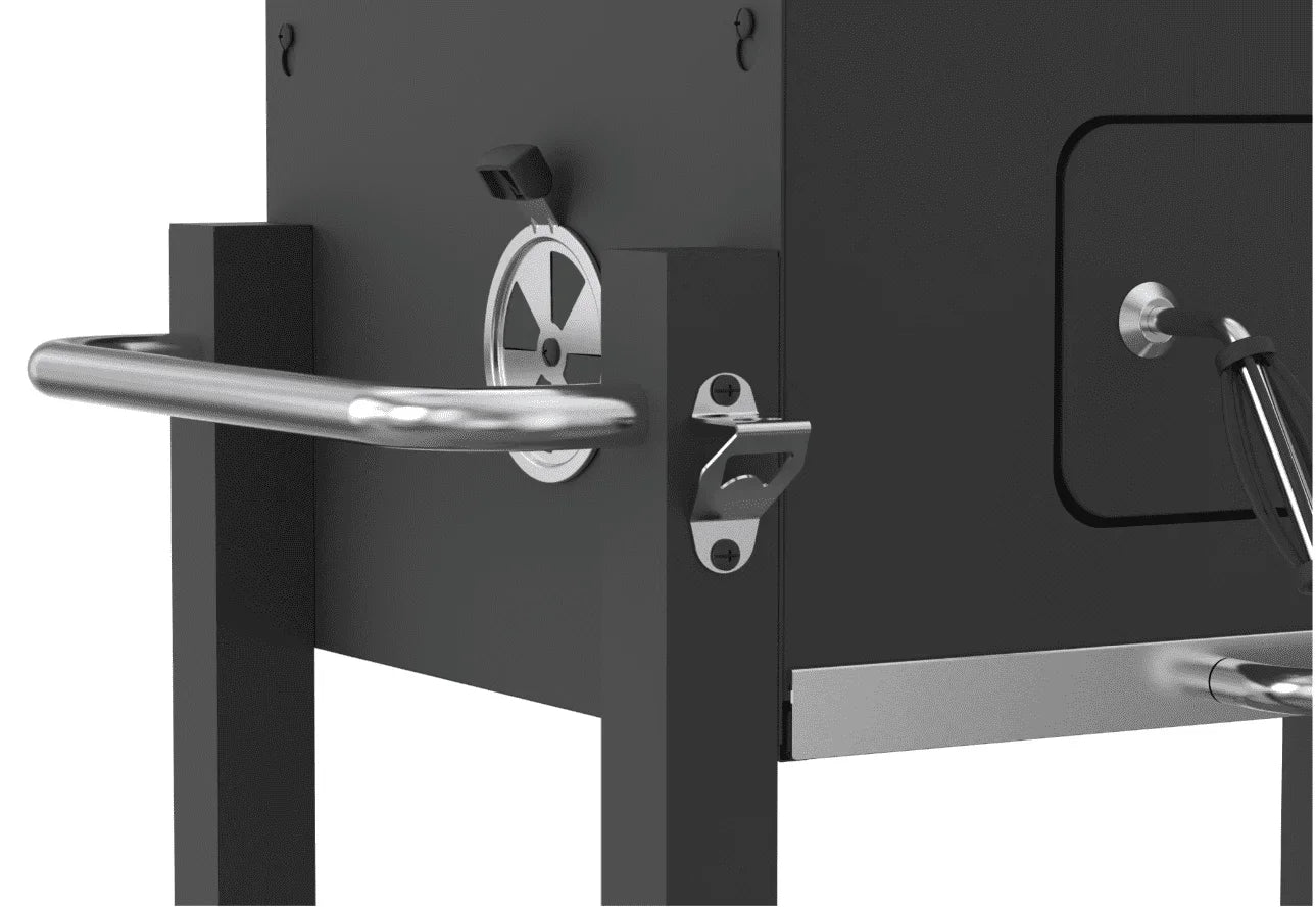 Heavy Duty 24-inch Charcoal Grill, Black Free Shipping