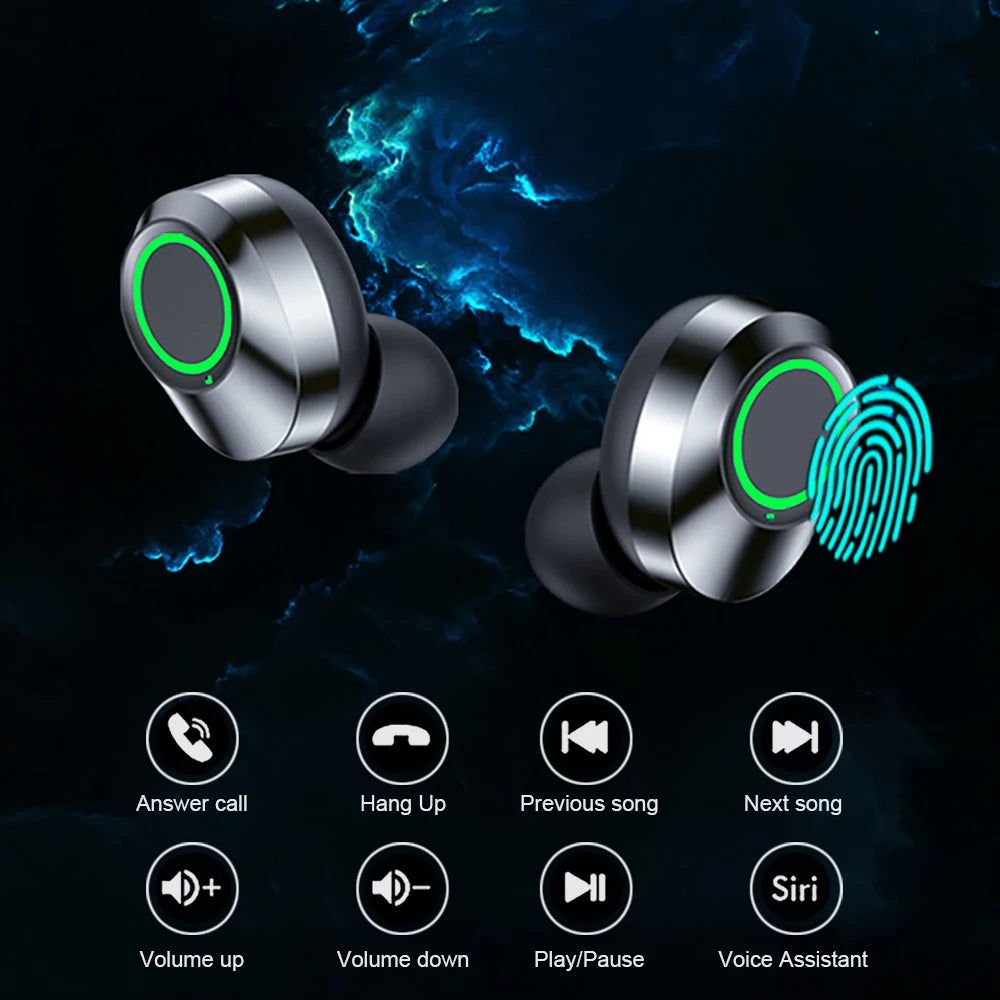 NES TWS Wireless Bluetooth Earphones Sport Stereo Headphones HiFi Music Earbuds With Built-in Microphone HD Call Gaming Headset FREE Shipping