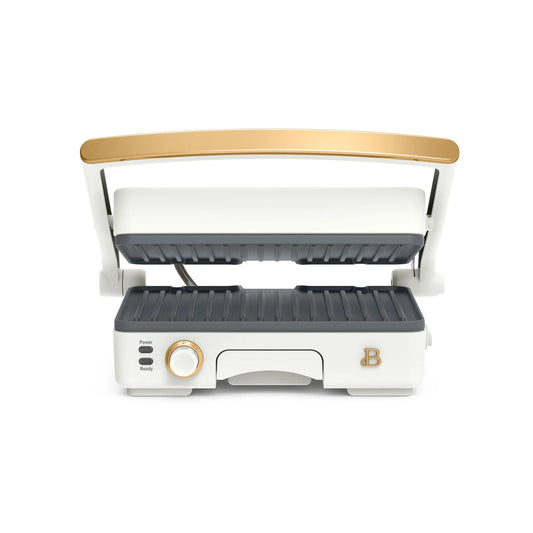 Beautiful By Drew Barrymore 2-in-1 Panini Press & Grill by (White Icing) 2-in-1 Panini Press & Grill FREE Shipping