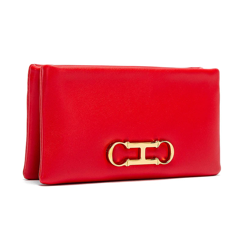 CHCH Women's Wallet 2024 New Long Handbag Red Christmas Gift