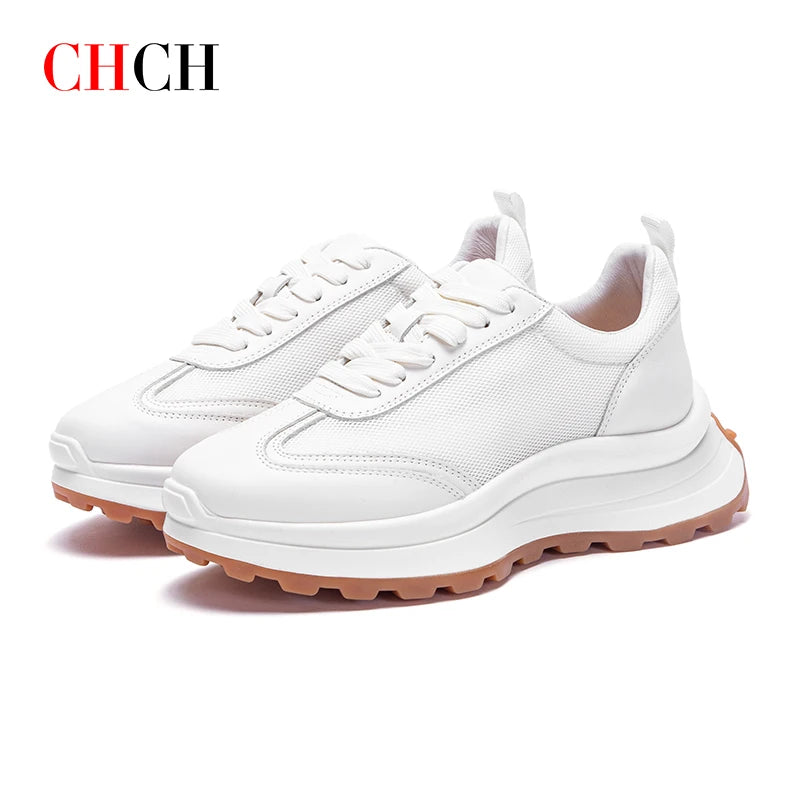 Carolina Herrera Sneakers Breathable Mesh Design Fashion New Women's Casual Shoes Simple Solid Color Women's Flat Shoes Comfortable and Wearable Sneakers FREE Shipping