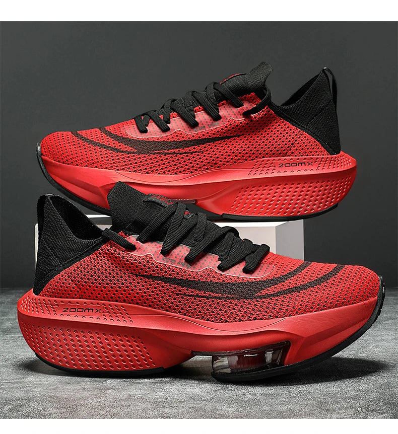 Running Shoes Air Cushion Speciality Marathon Men Sports Breathable Lightweight Women's Comfortable Athletic Nonskid Sneakers ﻿