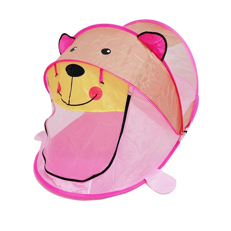 Cartoon Animal Children Play House Outdoors Pop Up Toy Tent Indoor Net Baby Ball Pit Pool New Portable Tiger kids' Tent Gifts FREE Shipping