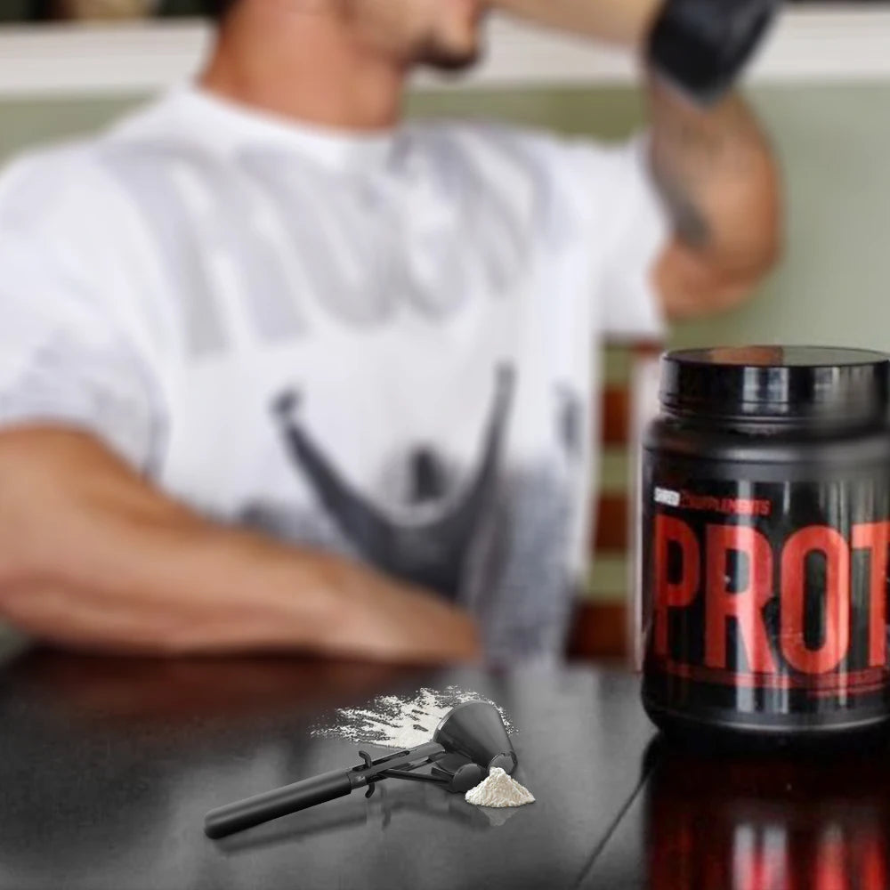 CAFEMASY Creative Measuring Spoon Funnel For Protein Powder, Workout & Sports Drinks Baby Formula Coffee Powder Kitchen Accessor