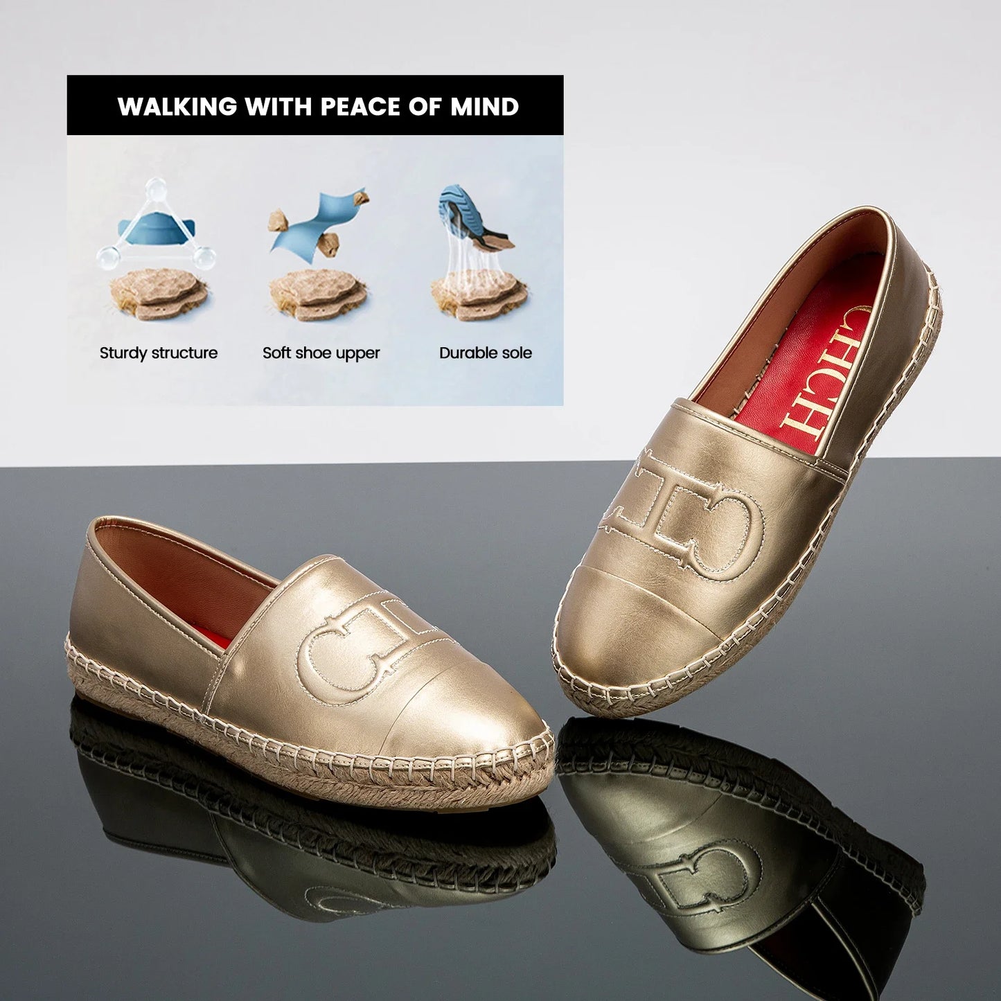 Solid Simple Casual Travel Women's New Fisherman Shoes Braided Sole Classic Retro Fashion Women's Flat Shoes