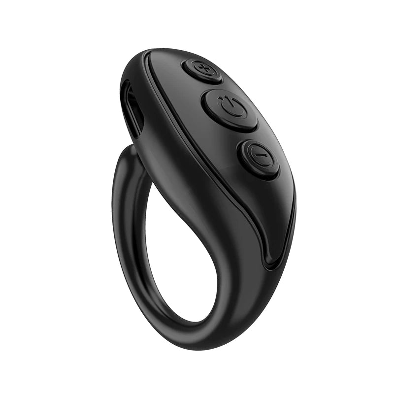 Wireless Bluetooth Ring Remote Control Fingertip Selfie Video Controller For Tik Tok Page Turner Browsing For for iOS Android