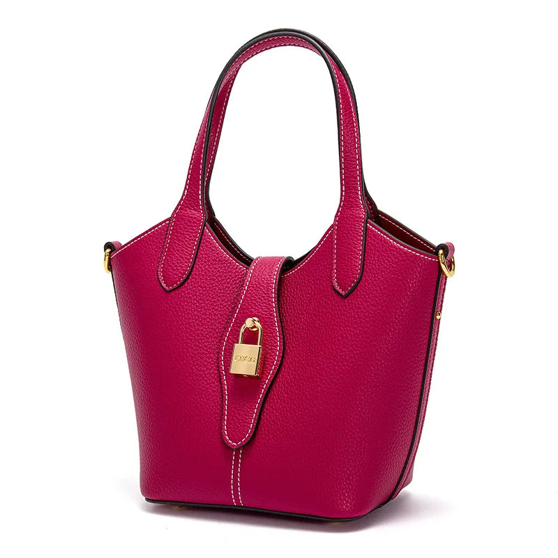 CHCH Single Shoulder Women's Handbag Autumn New Collection Simple Women's Vegetable Basket Handbag