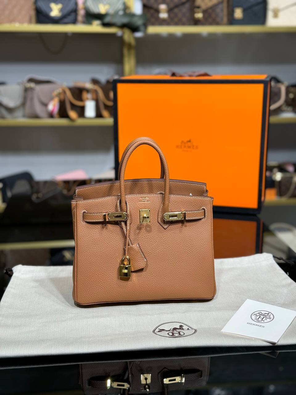 Hermes Birkin 25 Togo Leather Worldwide FREE SHIPPING