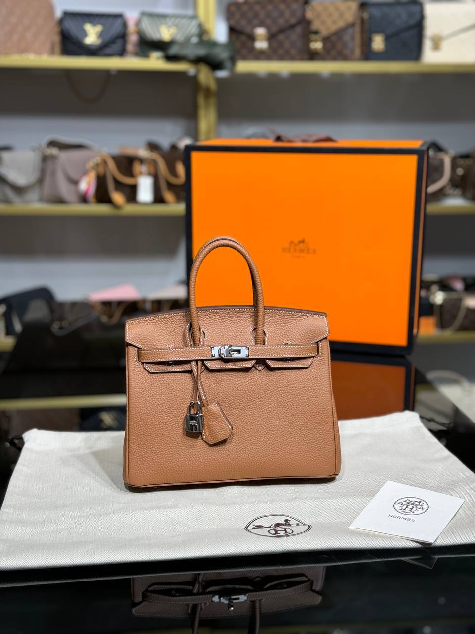 Hermes Birkin 25 Togo Leather Worldwide FREE SHIPPING